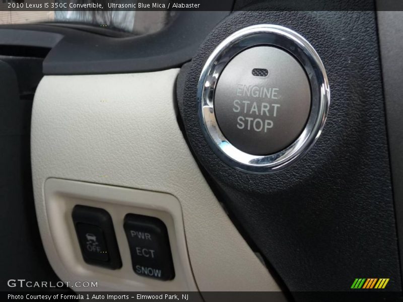 Ultrasonic Blue Mica / Alabaster 2010 Lexus IS 350C Convertible