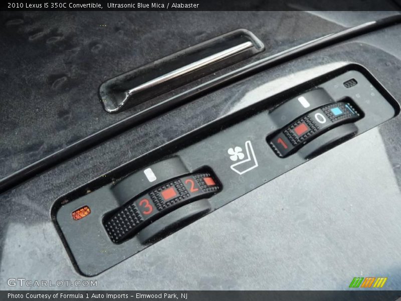 Ultrasonic Blue Mica / Alabaster 2010 Lexus IS 350C Convertible