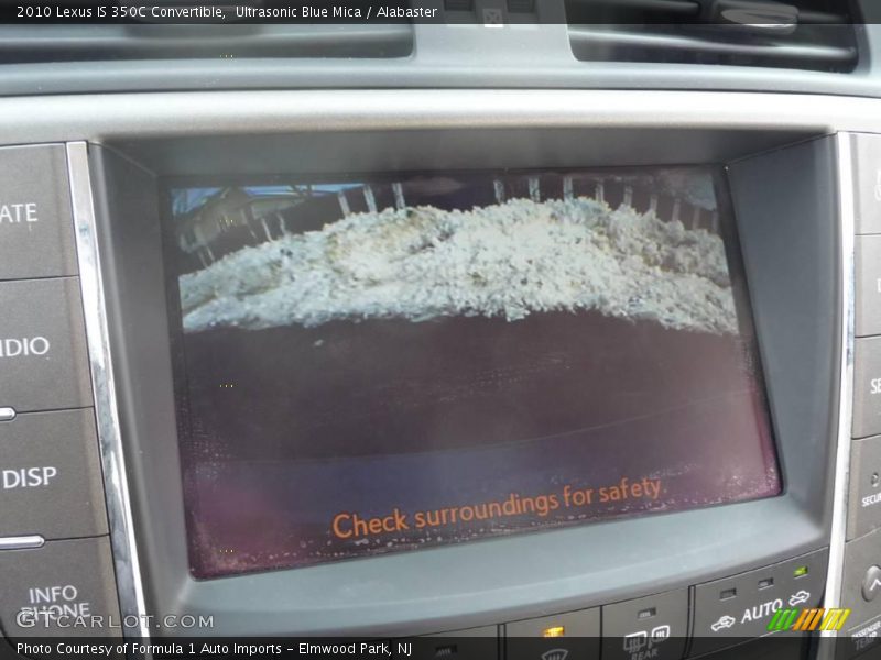 Ultrasonic Blue Mica / Alabaster 2010 Lexus IS 350C Convertible