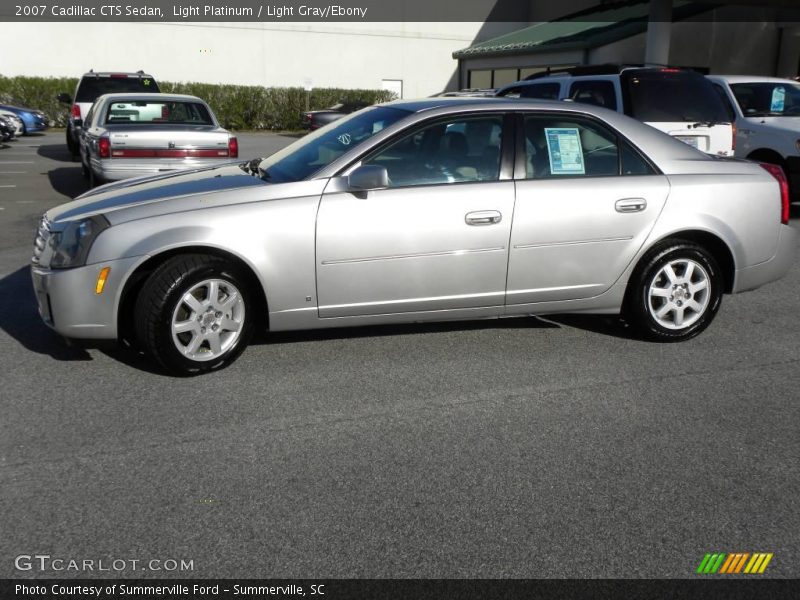 Light Platinum / Light Gray/Ebony 2007 Cadillac CTS Sedan