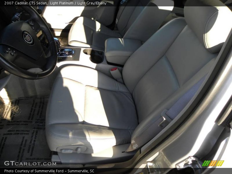 Light Platinum / Light Gray/Ebony 2007 Cadillac CTS Sedan