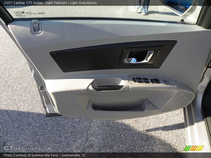 Light Platinum / Light Gray/Ebony 2007 Cadillac CTS Sedan