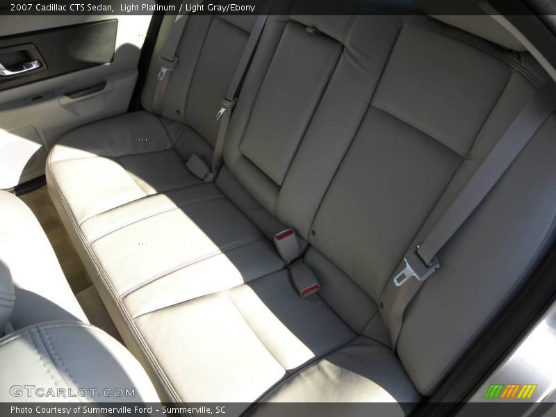 Light Platinum / Light Gray/Ebony 2007 Cadillac CTS Sedan
