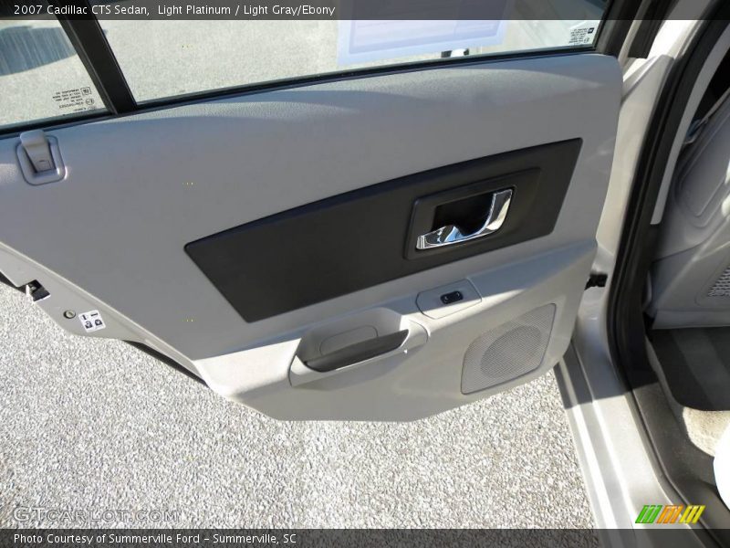 Light Platinum / Light Gray/Ebony 2007 Cadillac CTS Sedan