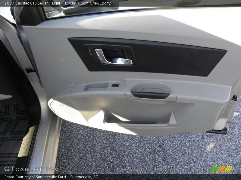 Light Platinum / Light Gray/Ebony 2007 Cadillac CTS Sedan