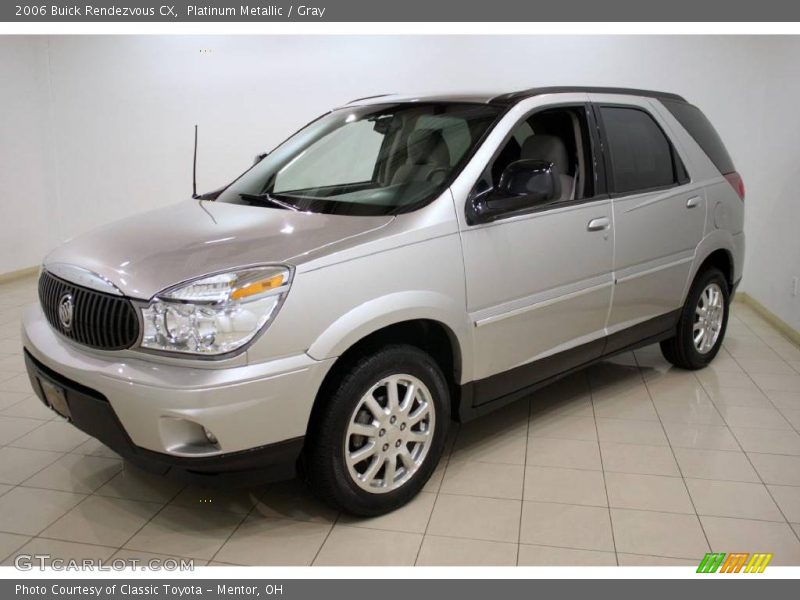 Platinum Metallic / Gray 2006 Buick Rendezvous CX
