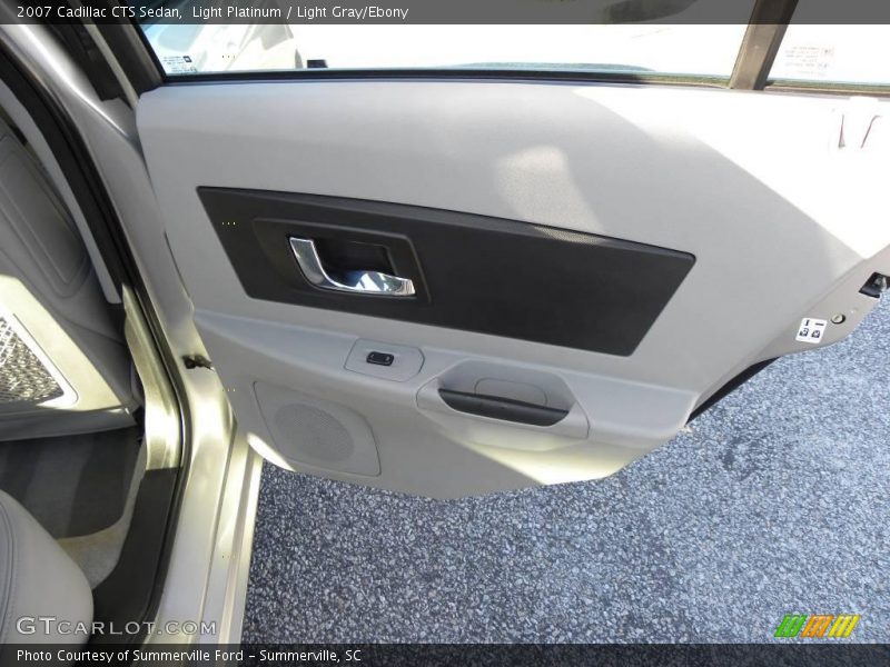 Light Platinum / Light Gray/Ebony 2007 Cadillac CTS Sedan