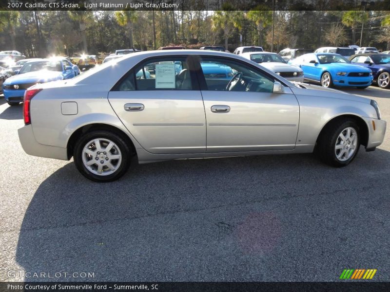 Light Platinum / Light Gray/Ebony 2007 Cadillac CTS Sedan