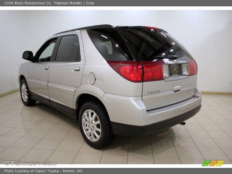 Platinum Metallic / Gray 2006 Buick Rendezvous CX