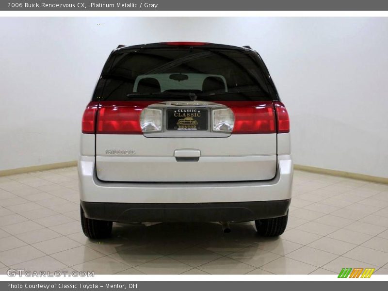 Platinum Metallic / Gray 2006 Buick Rendezvous CX