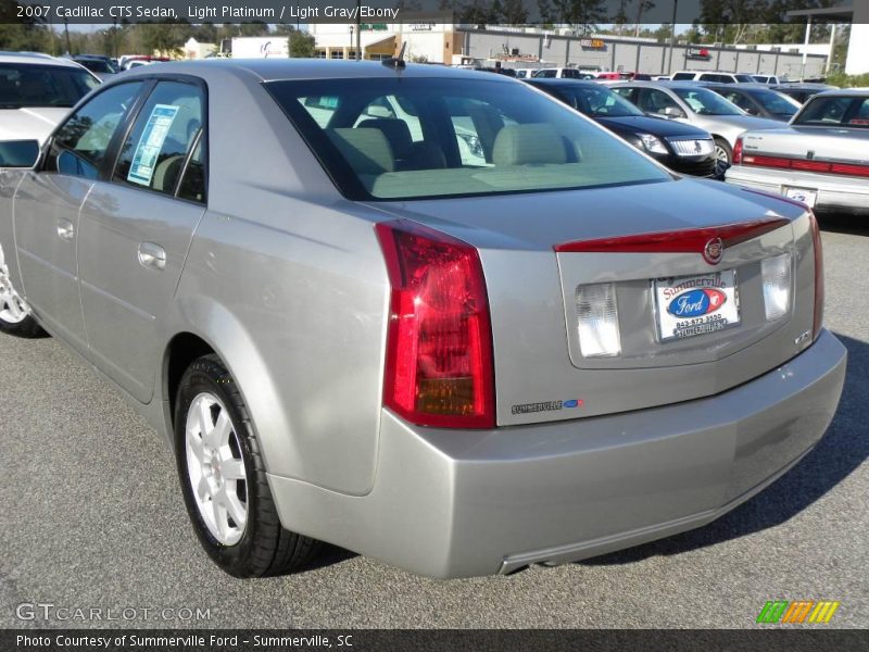 Light Platinum / Light Gray/Ebony 2007 Cadillac CTS Sedan