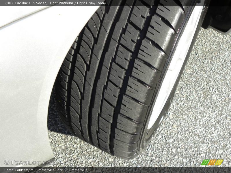 Light Platinum / Light Gray/Ebony 2007 Cadillac CTS Sedan