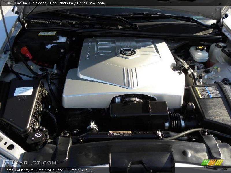 Light Platinum / Light Gray/Ebony 2007 Cadillac CTS Sedan