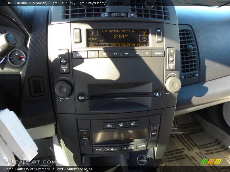 Light Platinum / Light Gray/Ebony 2007 Cadillac CTS Sedan