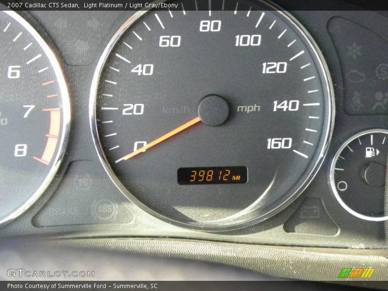 Light Platinum / Light Gray/Ebony 2007 Cadillac CTS Sedan