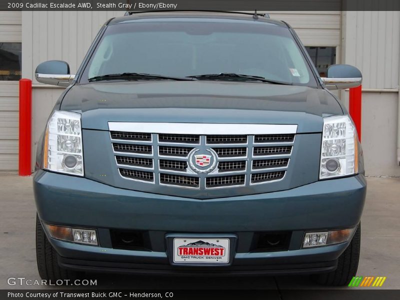 Stealth Gray / Ebony/Ebony 2009 Cadillac Escalade AWD