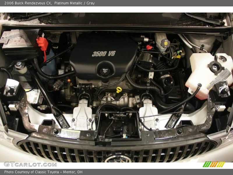 Platinum Metallic / Gray 2006 Buick Rendezvous CX