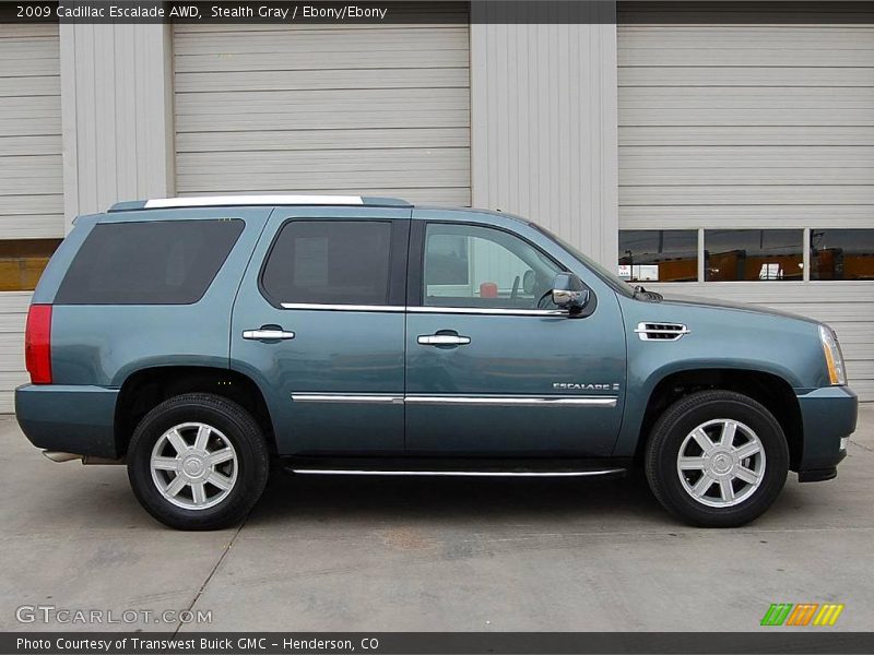 Stealth Gray / Ebony/Ebony 2009 Cadillac Escalade AWD