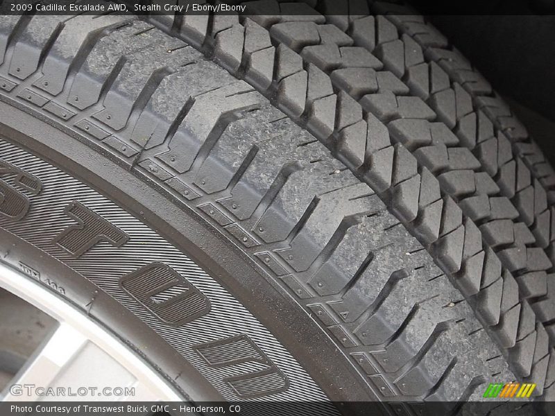 Stealth Gray / Ebony/Ebony 2009 Cadillac Escalade AWD