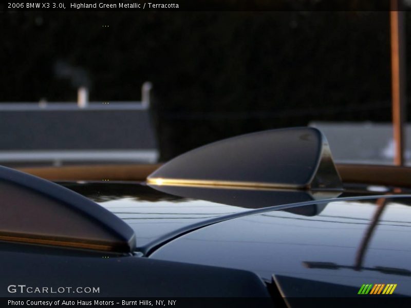 Highland Green Metallic / Terracotta 2006 BMW X3 3.0i