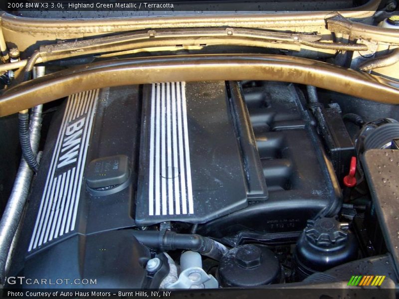 Highland Green Metallic / Terracotta 2006 BMW X3 3.0i