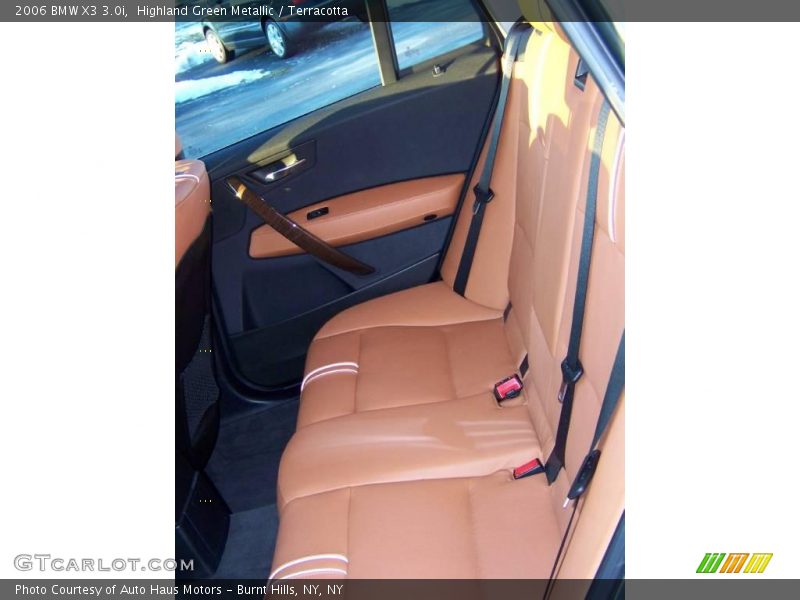 Highland Green Metallic / Terracotta 2006 BMW X3 3.0i