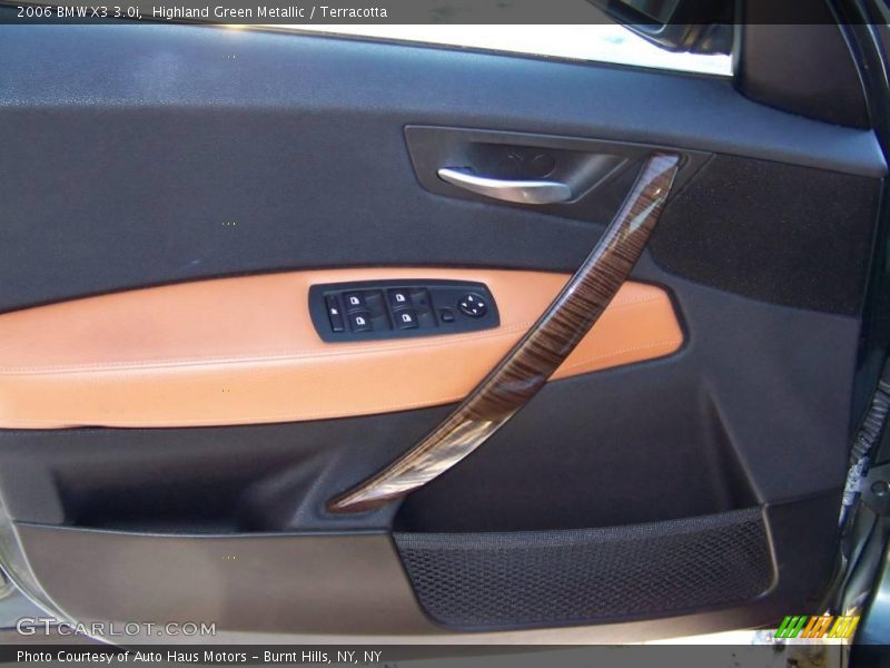 Highland Green Metallic / Terracotta 2006 BMW X3 3.0i