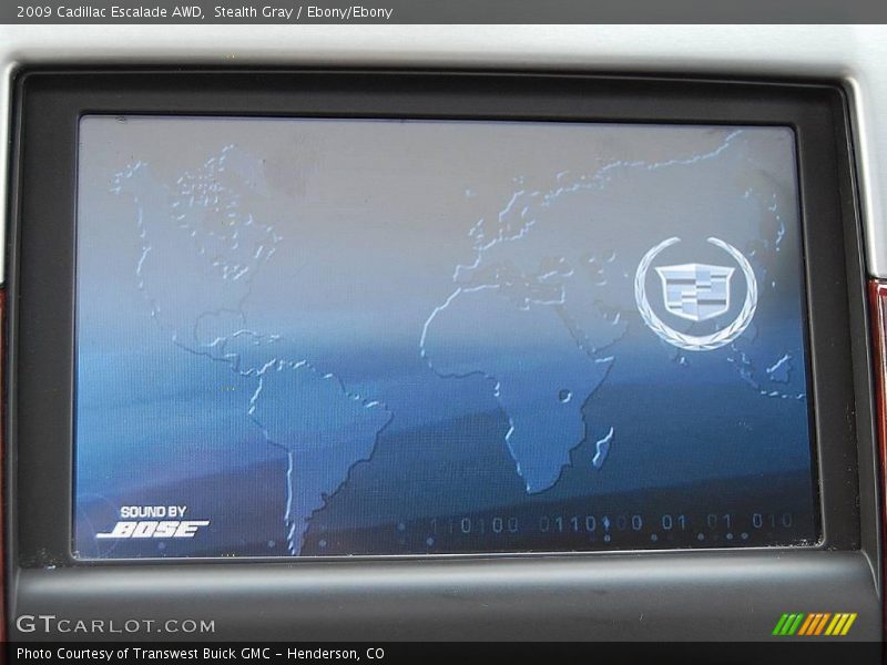Stealth Gray / Ebony/Ebony 2009 Cadillac Escalade AWD