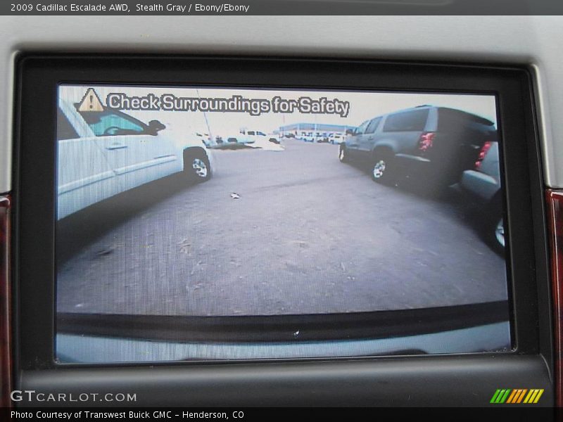 Stealth Gray / Ebony/Ebony 2009 Cadillac Escalade AWD