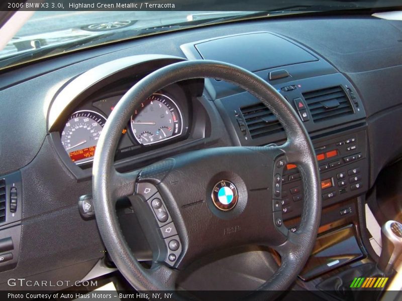 Highland Green Metallic / Terracotta 2006 BMW X3 3.0i