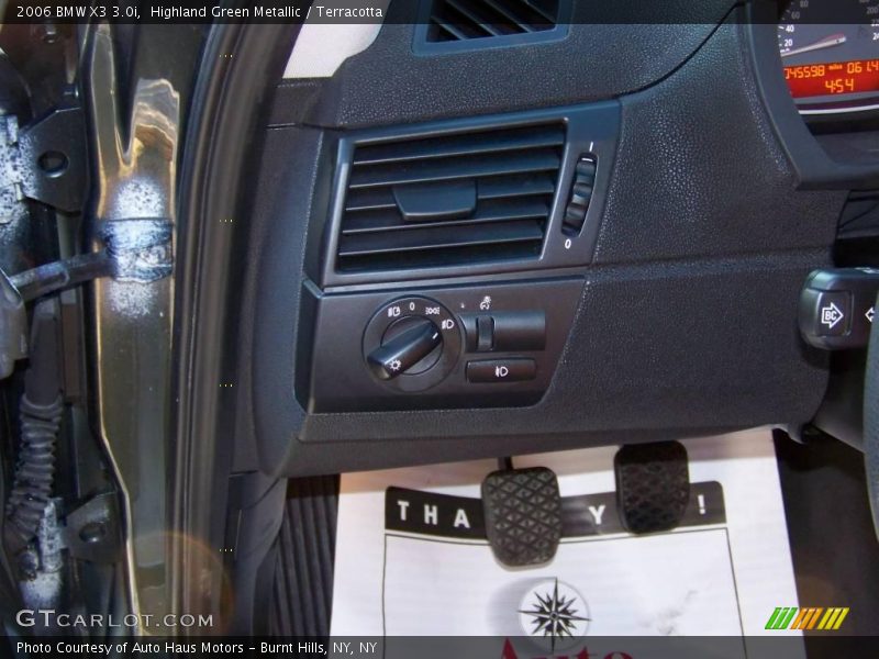 Highland Green Metallic / Terracotta 2006 BMW X3 3.0i