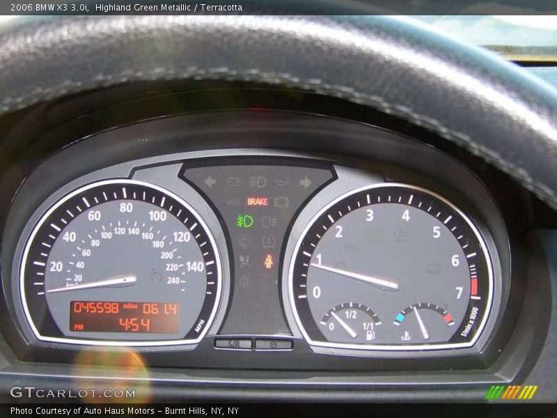 Highland Green Metallic / Terracotta 2006 BMW X3 3.0i