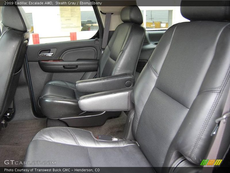 Stealth Gray / Ebony/Ebony 2009 Cadillac Escalade AWD