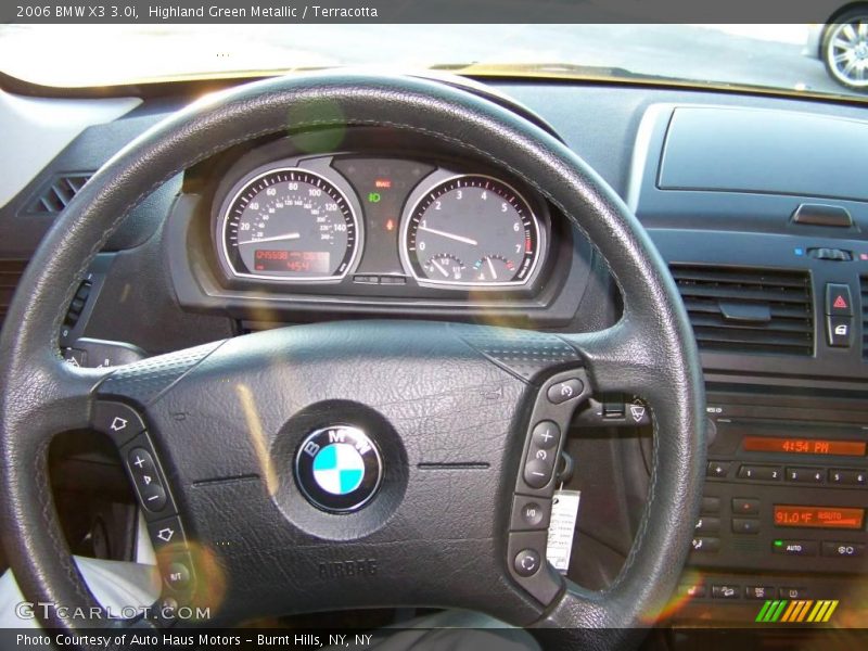 Highland Green Metallic / Terracotta 2006 BMW X3 3.0i