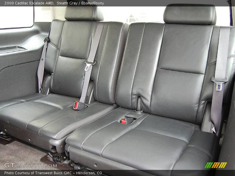 Stealth Gray / Ebony/Ebony 2009 Cadillac Escalade AWD