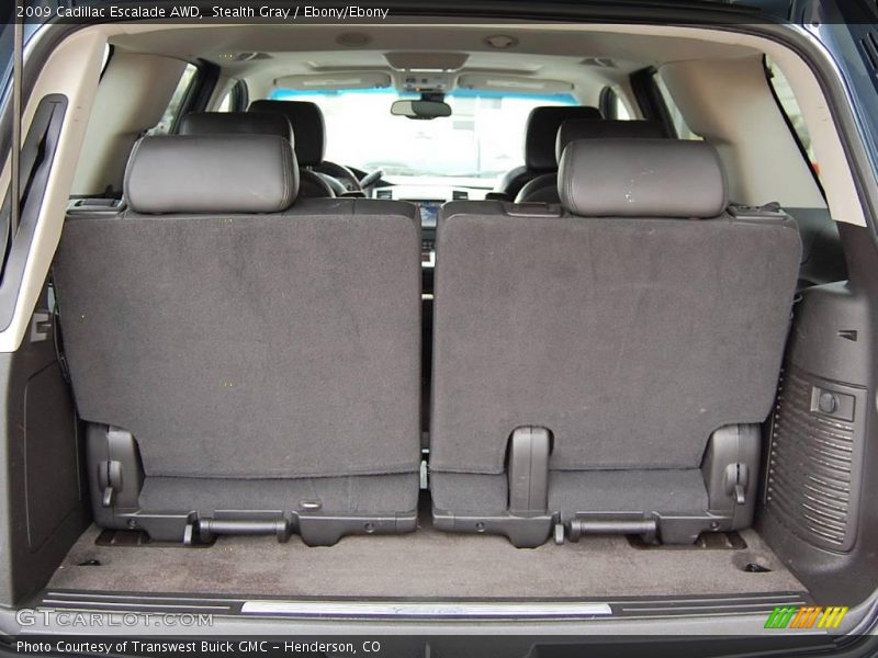 Stealth Gray / Ebony/Ebony 2009 Cadillac Escalade AWD