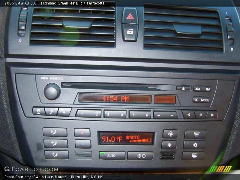 Highland Green Metallic / Terracotta 2006 BMW X3 3.0i