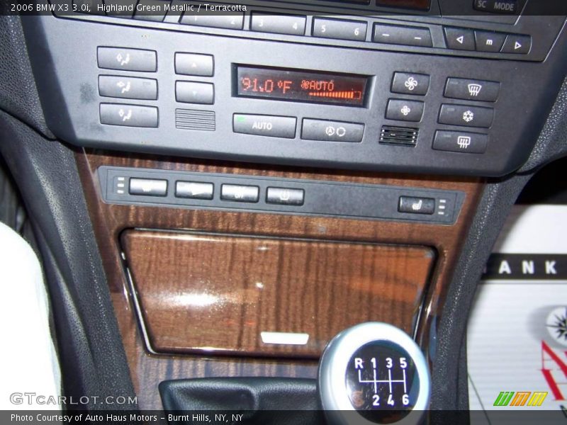 Highland Green Metallic / Terracotta 2006 BMW X3 3.0i