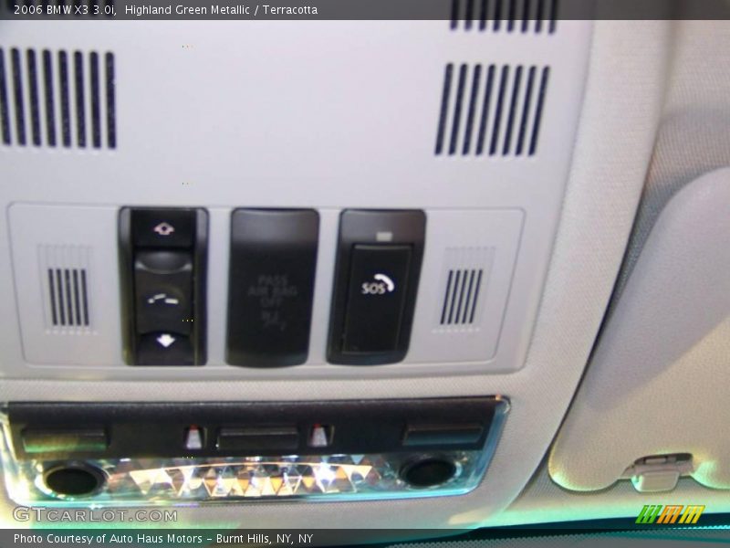 Highland Green Metallic / Terracotta 2006 BMW X3 3.0i