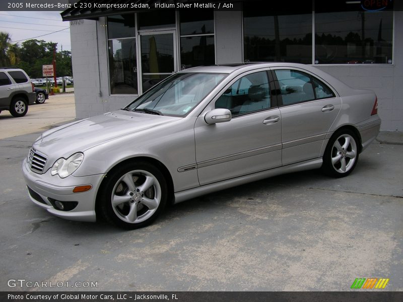 Iridium Silver Metallic / Ash 2005 Mercedes-Benz C 230 Kompressor Sedan