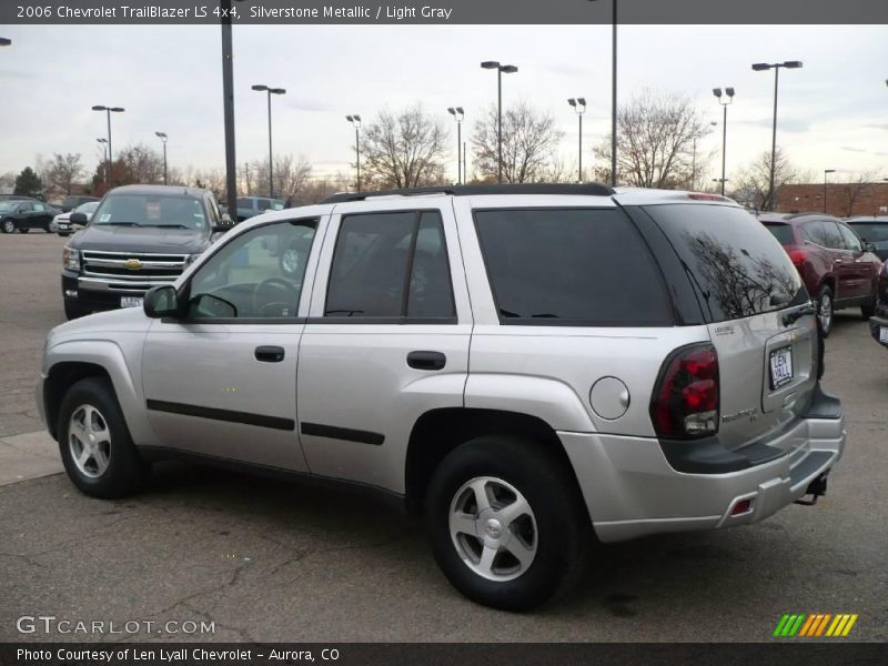 Silverstone Metallic / Light Gray 2006 Chevrolet TrailBlazer LS 4x4