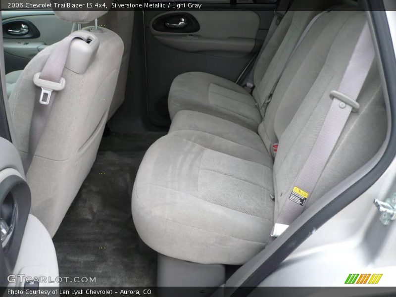 Silverstone Metallic / Light Gray 2006 Chevrolet TrailBlazer LS 4x4