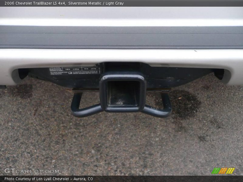 Silverstone Metallic / Light Gray 2006 Chevrolet TrailBlazer LS 4x4