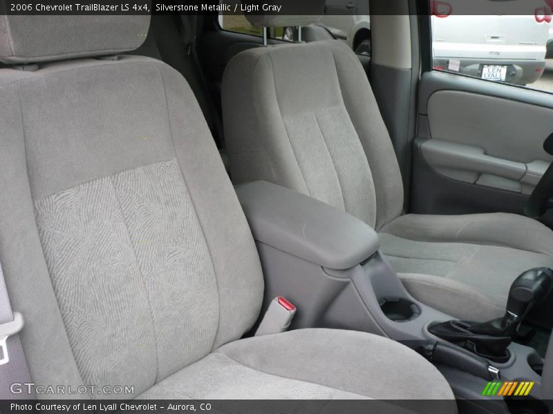 Silverstone Metallic / Light Gray 2006 Chevrolet TrailBlazer LS 4x4