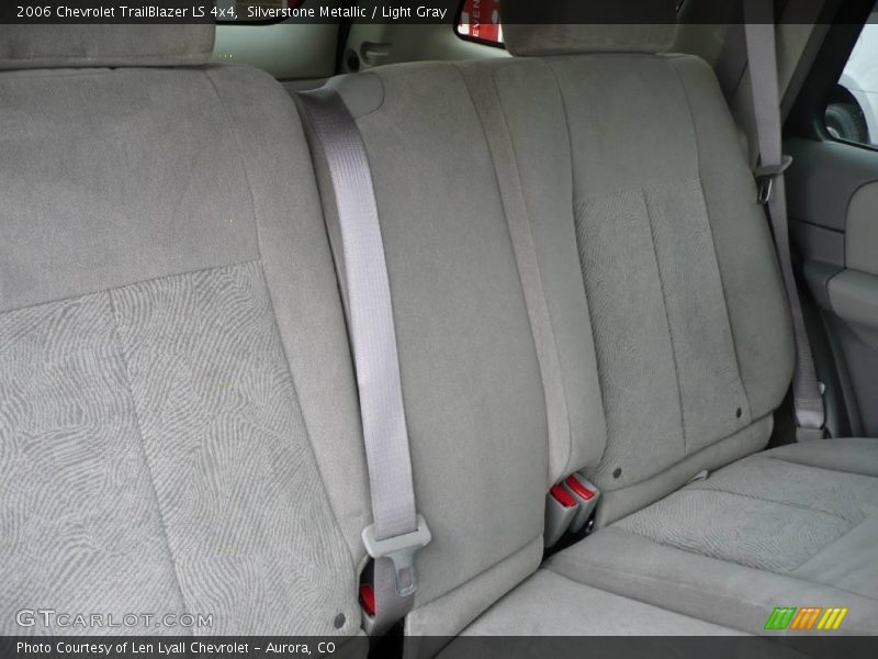 Silverstone Metallic / Light Gray 2006 Chevrolet TrailBlazer LS 4x4