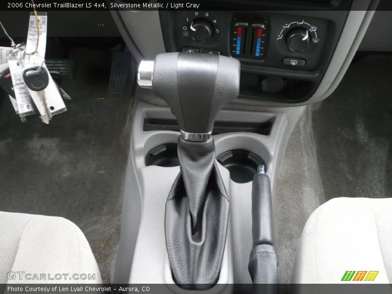 Silverstone Metallic / Light Gray 2006 Chevrolet TrailBlazer LS 4x4