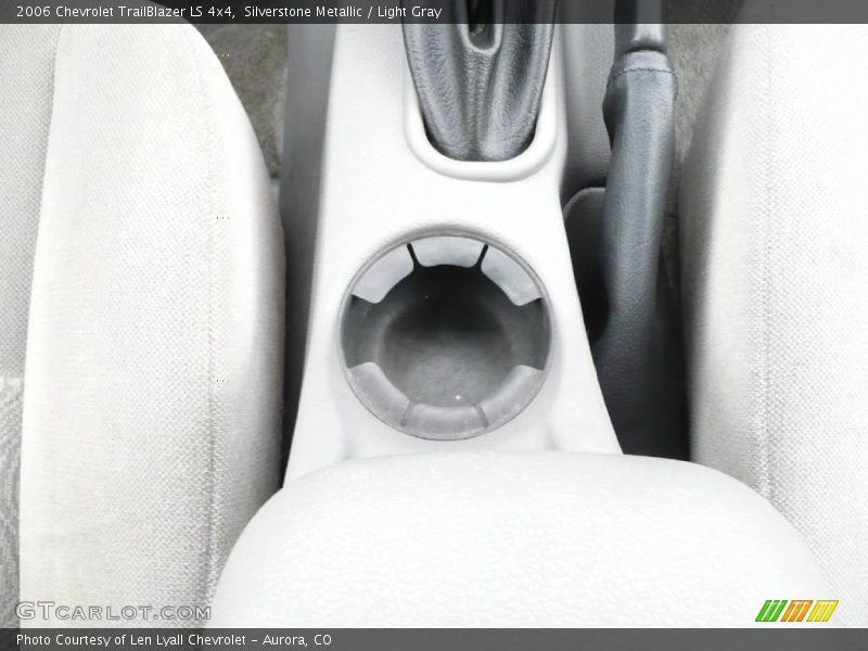Silverstone Metallic / Light Gray 2006 Chevrolet TrailBlazer LS 4x4