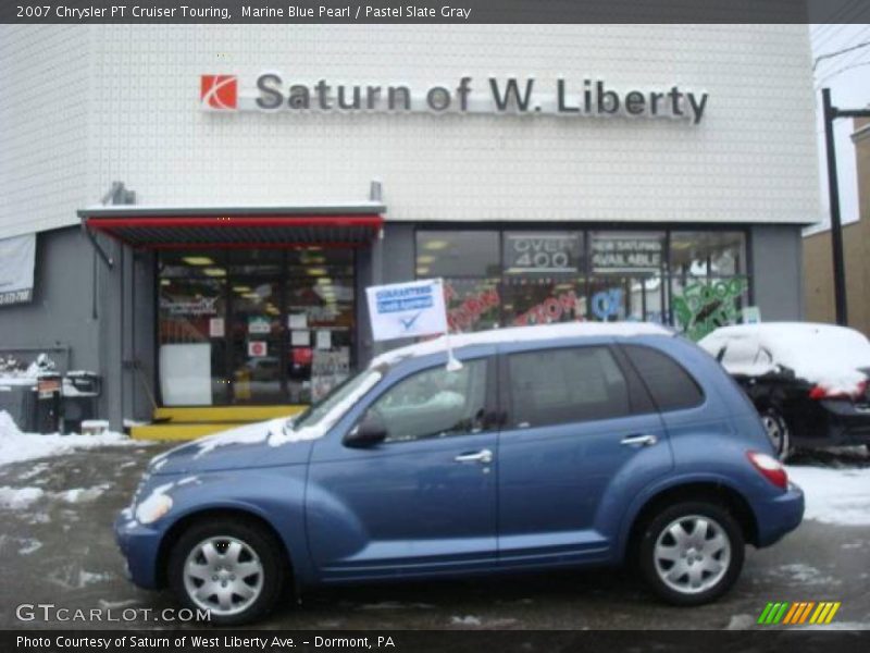 Marine Blue Pearl / Pastel Slate Gray 2007 Chrysler PT Cruiser Touring