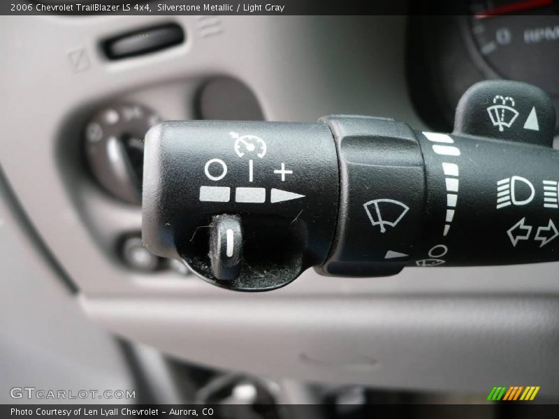 Silverstone Metallic / Light Gray 2006 Chevrolet TrailBlazer LS 4x4