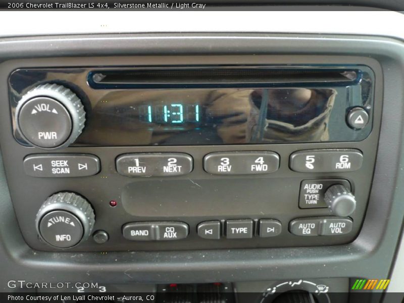 Silverstone Metallic / Light Gray 2006 Chevrolet TrailBlazer LS 4x4